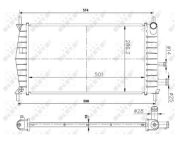 Ford Ka Su Radyatörü 1996-