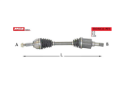 Ford Connect Sol Aks 2002-2013 1.8TDCI 75/90/110PS